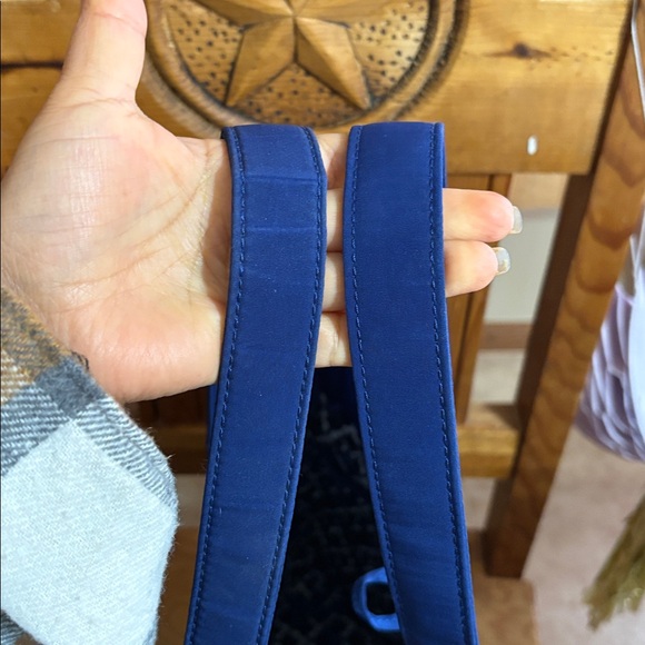 Vera Bradley Blue Quilted Tote Bag - Picture 7 of 10